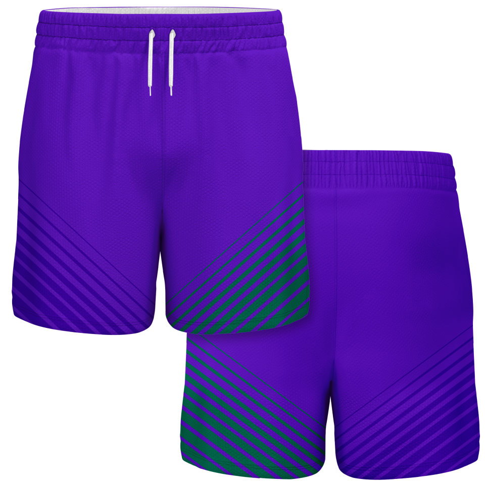 Pantalón voley sublimado modelo rayas