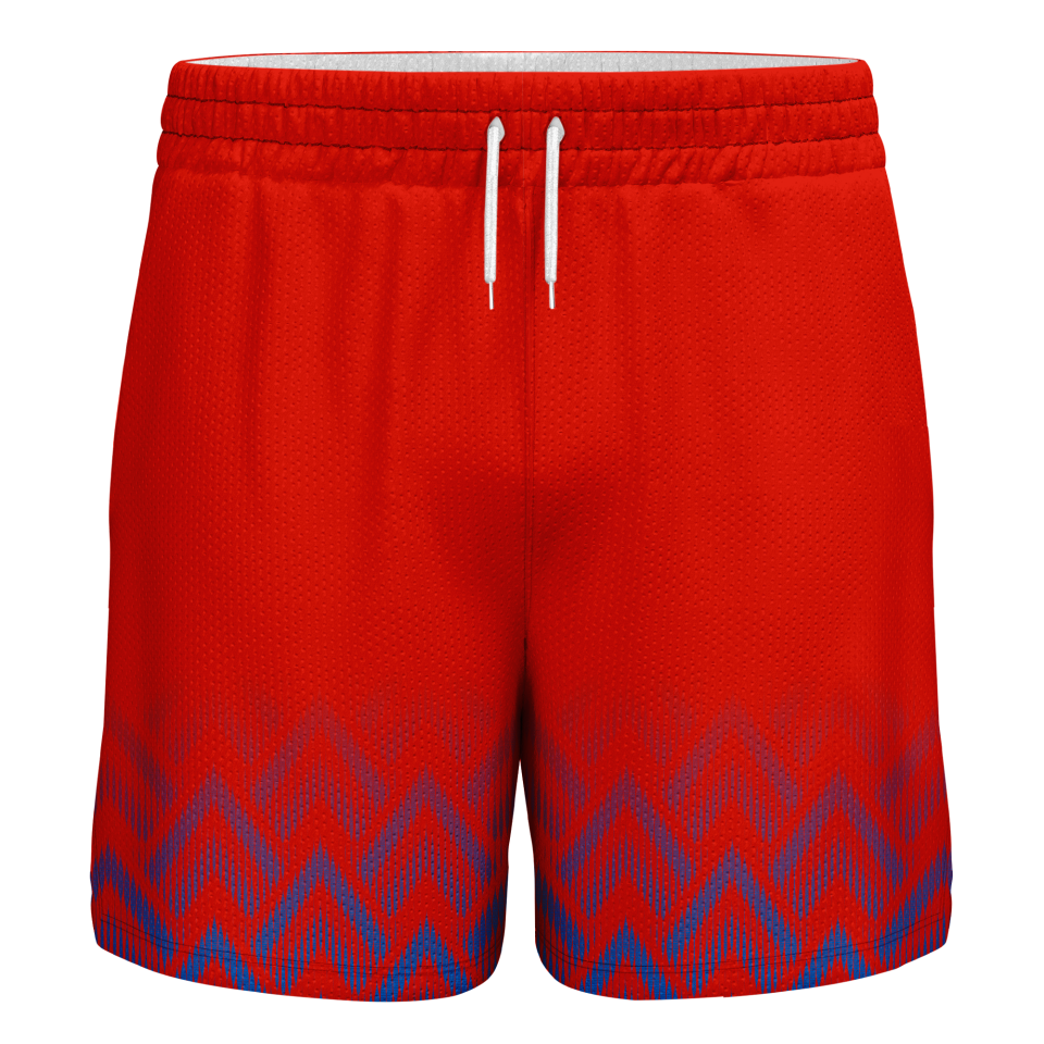 Pantalón voley sublimado modelo geométrico