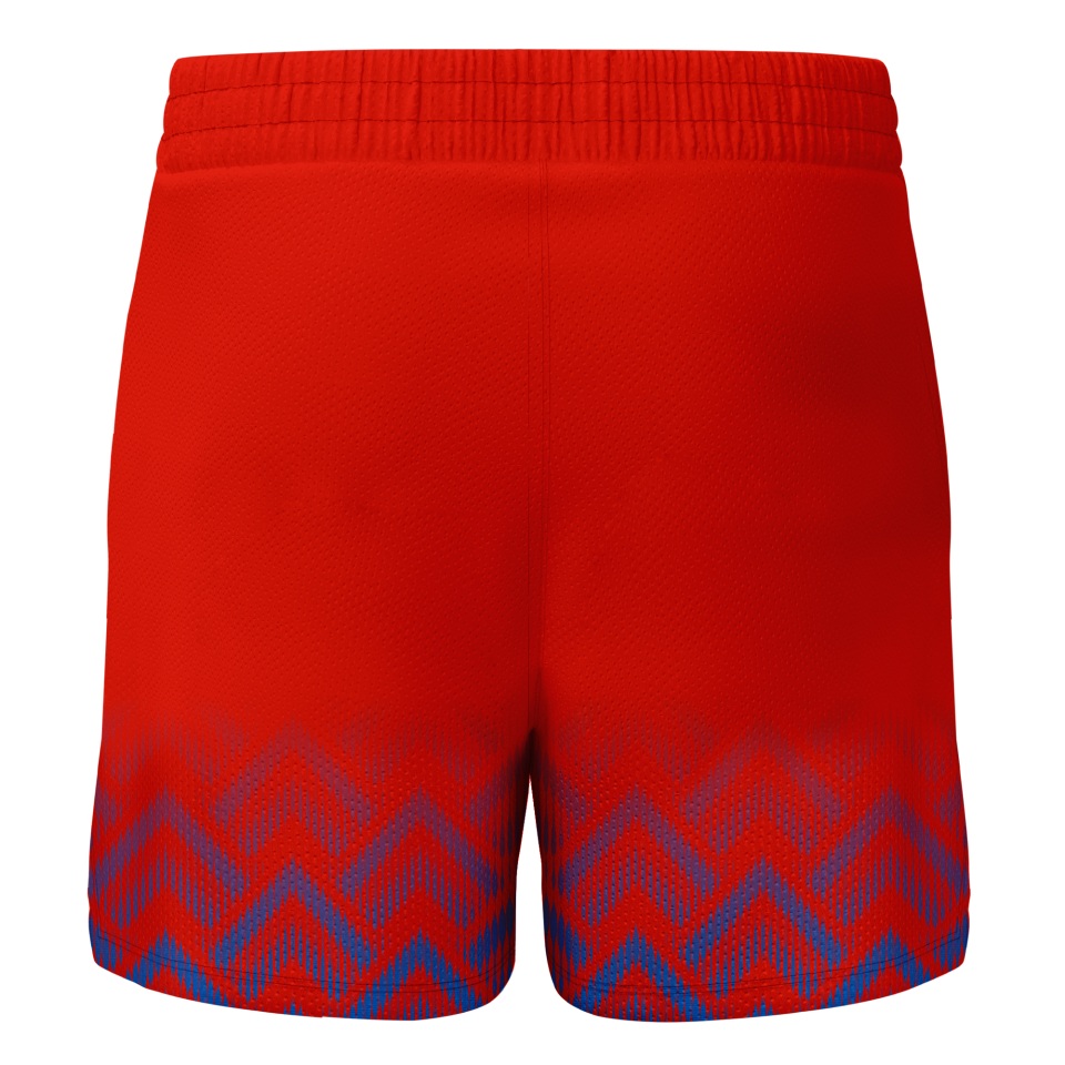 Pantalón voley sublimado modelo geométrico