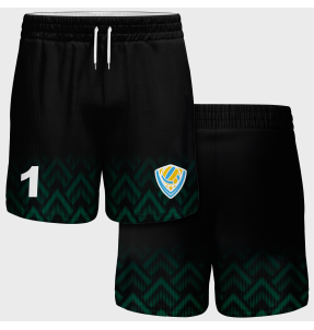 Pantalón voley sublimado modelo geométrico