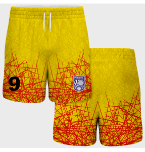 Pantalón corto pádel sublimado modelo líneas