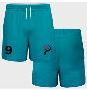 Pantalón corto pádel sublimado modelo hexágono