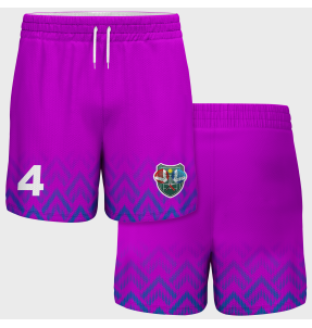 Pantalón corto pádel sublimado modelo geométrico