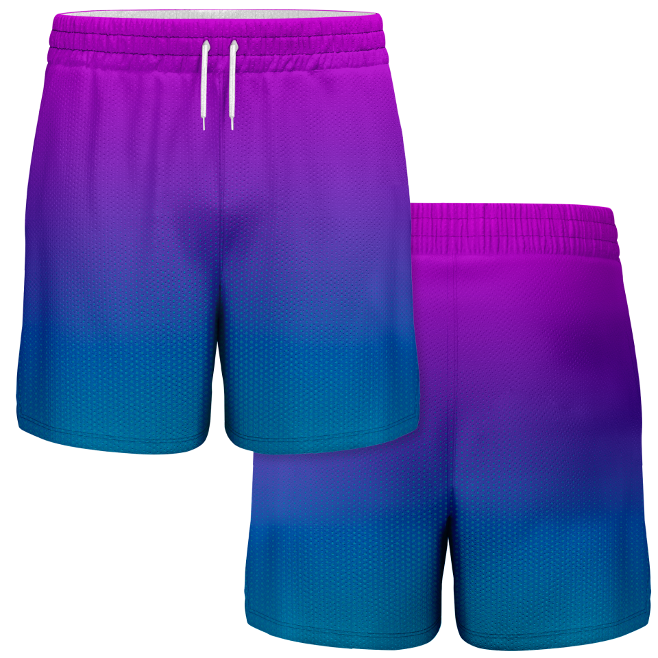 Pantalón voley sublimado modelo degradado