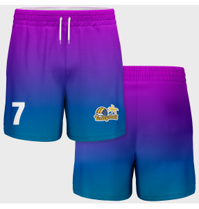 Pantalón voley sublimado modelo degradado