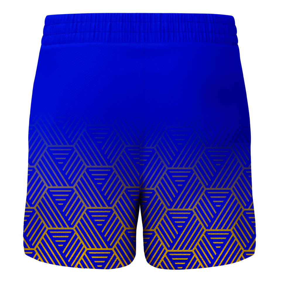 Pantalón voley sublimado modelo hexágono