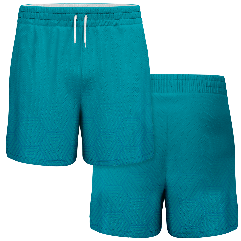 Pantalón voley sublimado modelo hexágono