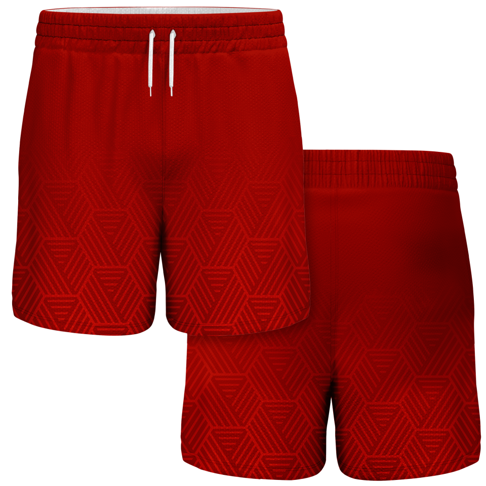 Pantalón voley sublimado modelo hexágono