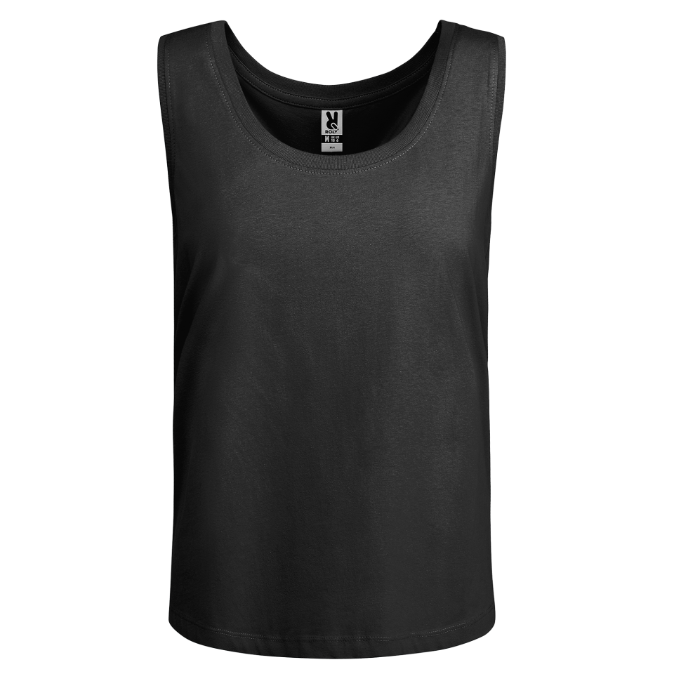 Camiseta amplia de mujer de tirantes