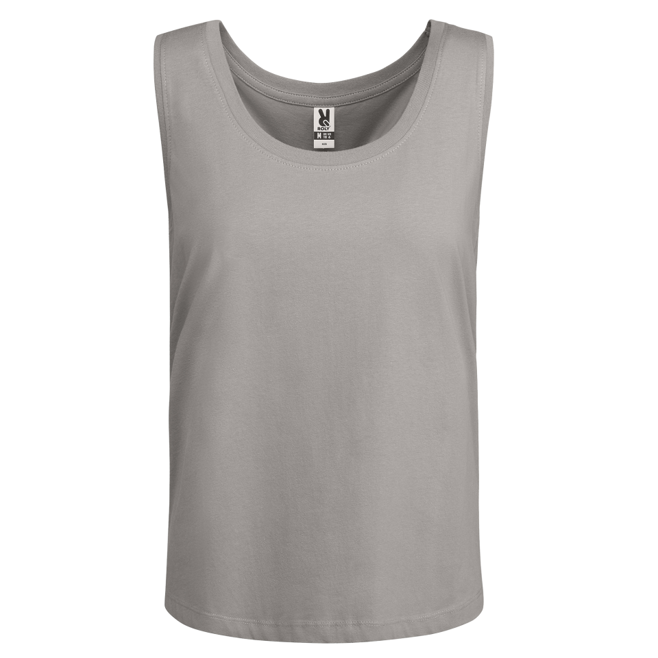 Camiseta amplia de mujer de tirantes