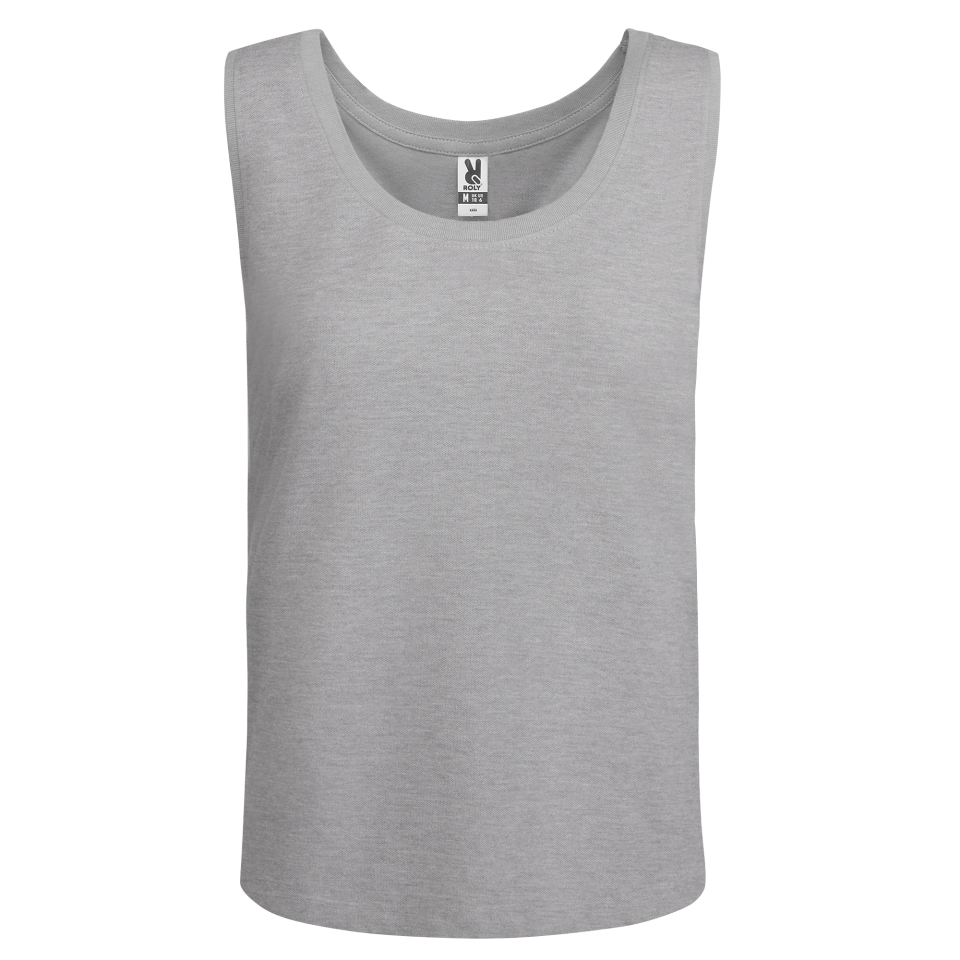 Camiseta amplia de mujer de tirantes