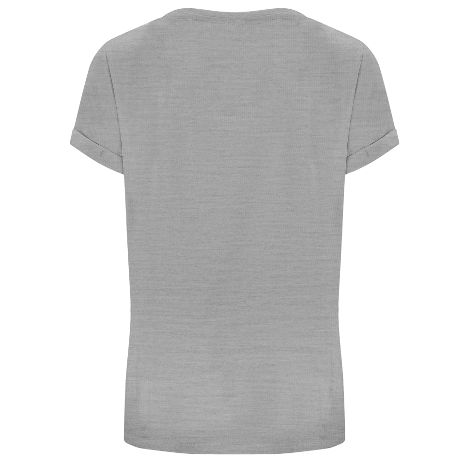 Camiseta de mujer holgada personalizada