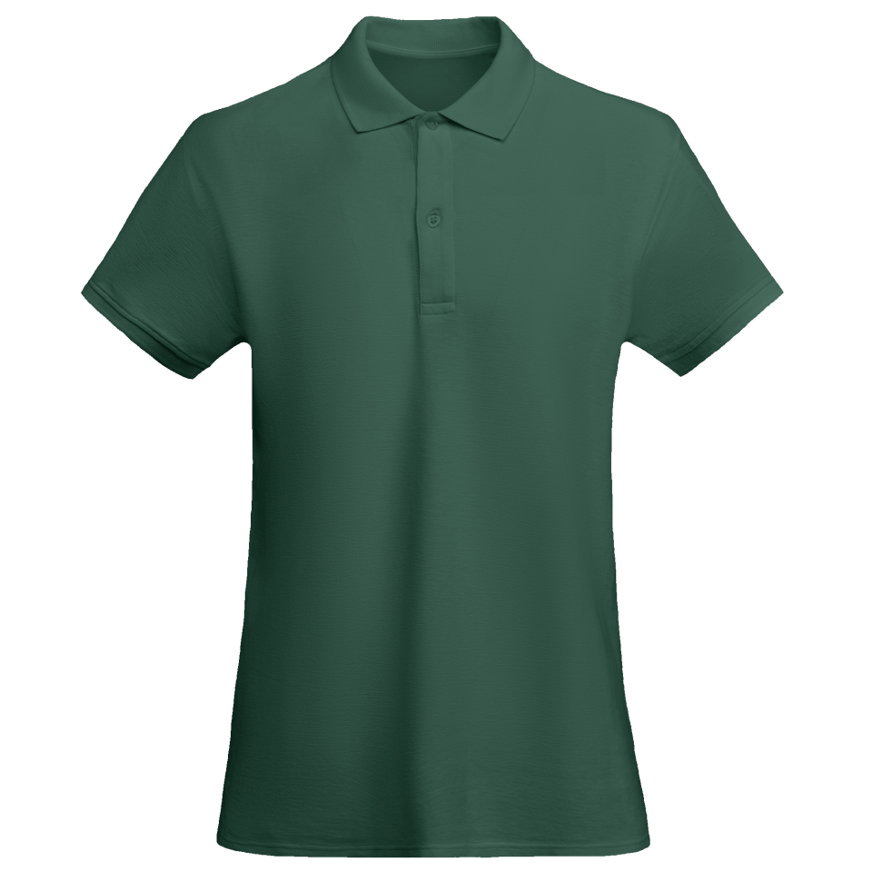 Polo mujer de algodón orgánico personalizado