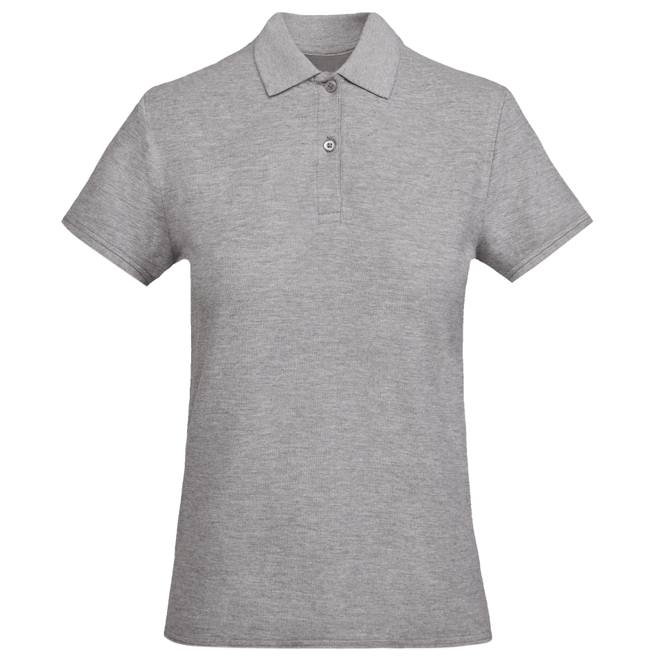 Polo mujer de algodón orgánico personalizado