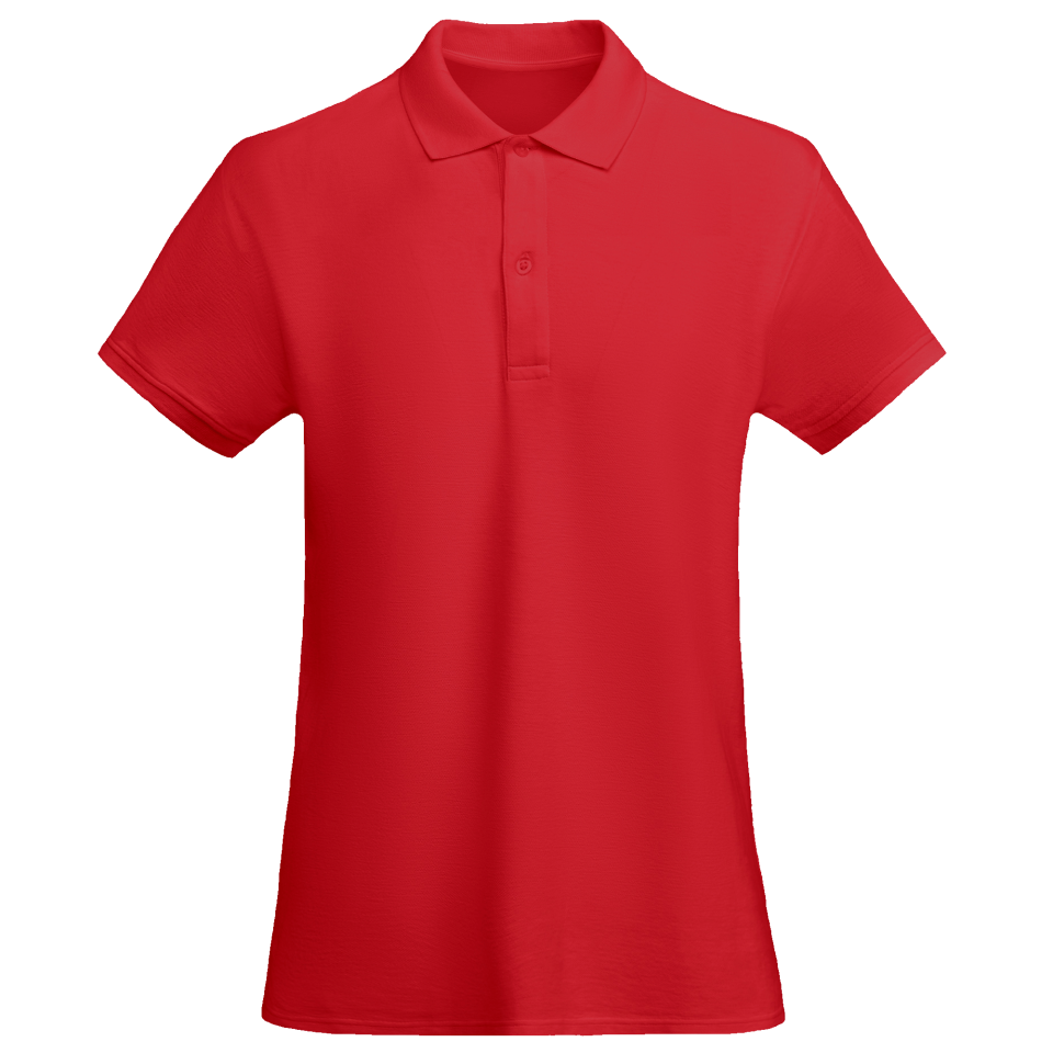 Polo mujer de algodón orgánico personalizado