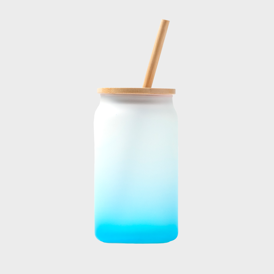 Vaso con tapa y pajita personalizado