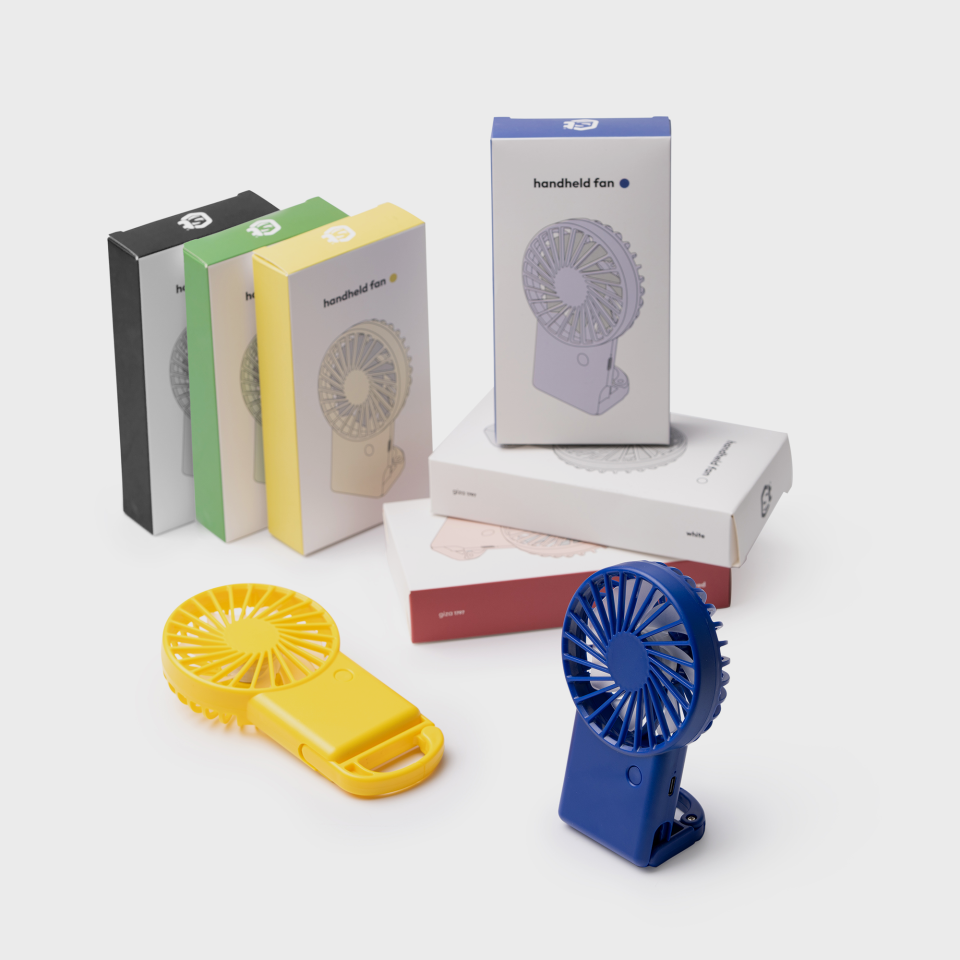 Ventilador portátil recargable personalizado