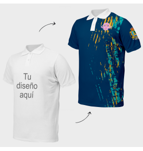 Polo petanca 100% fullprint personalizado