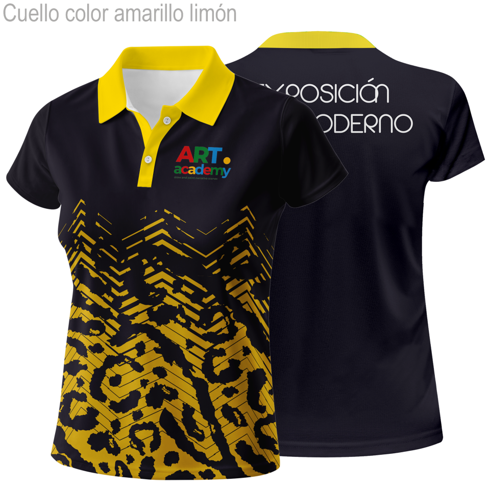 Polo para eventos de mujer 100% fullprint personalizado