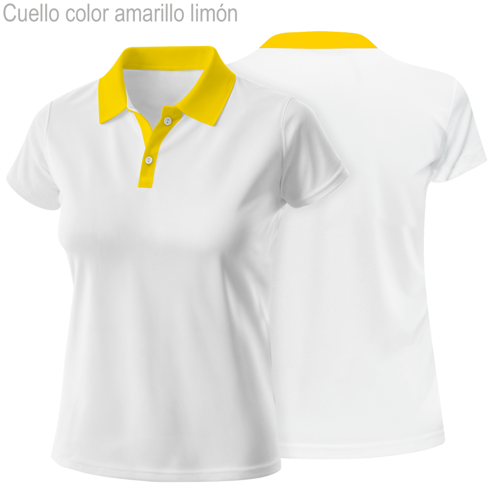 Polo para eventos de mujer 100% fullprint personalizado
