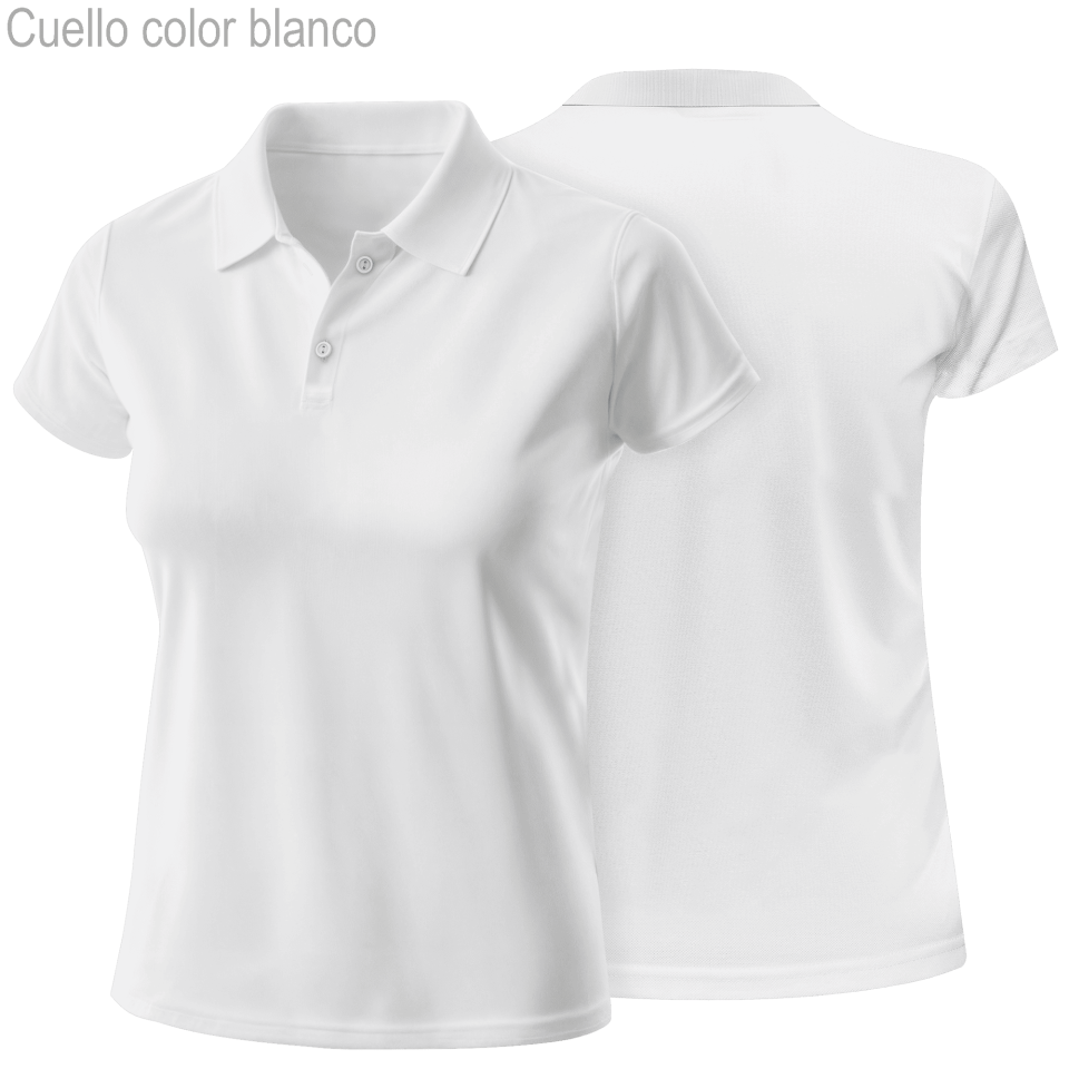 Polo para eventos de mujer 100% fullprint personalizado