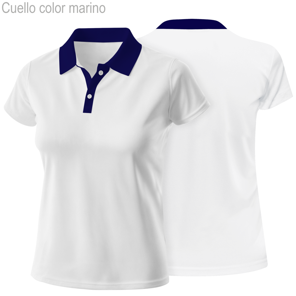 Polo de mujer petanca 100% fullprint personalizado