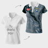 Polo de mujer petanca 100% fullprint personalizado