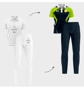 Conjunto petanca polo y pantalón largo 100% fullprint personalizado