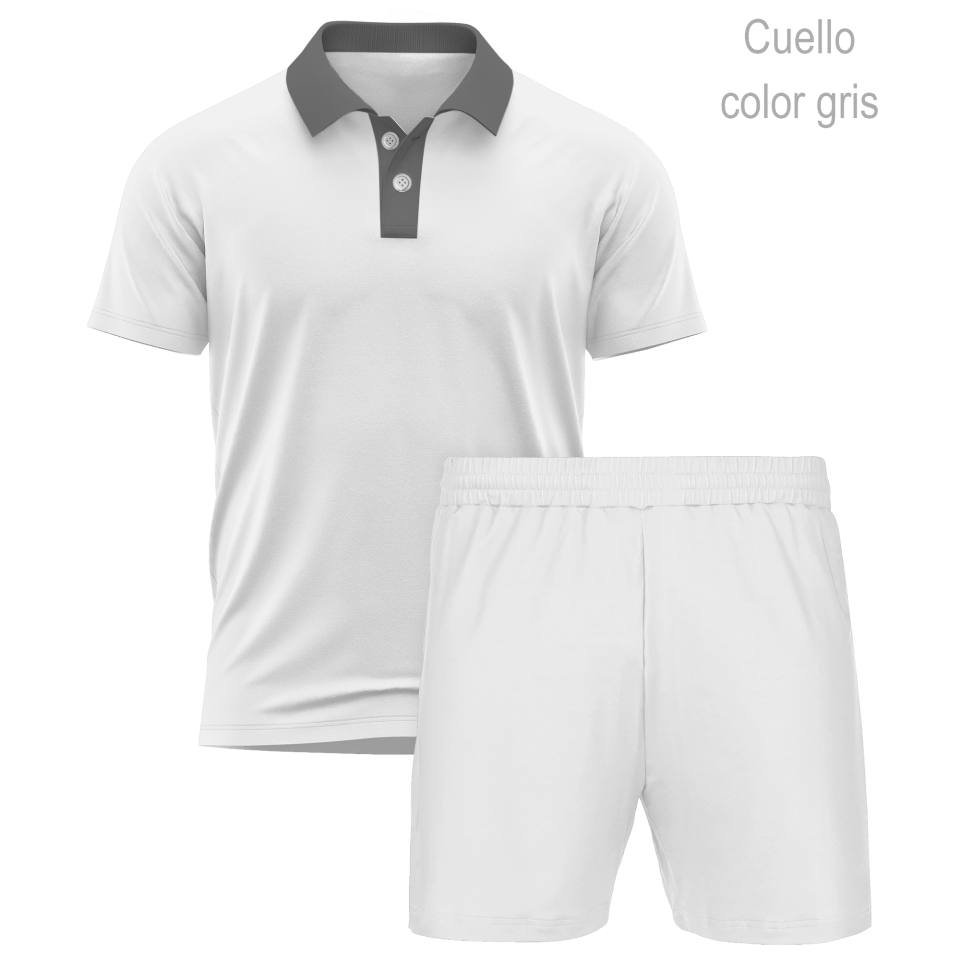 Conjunto petanca polo y pantalón corto 100% fullprint personalizado