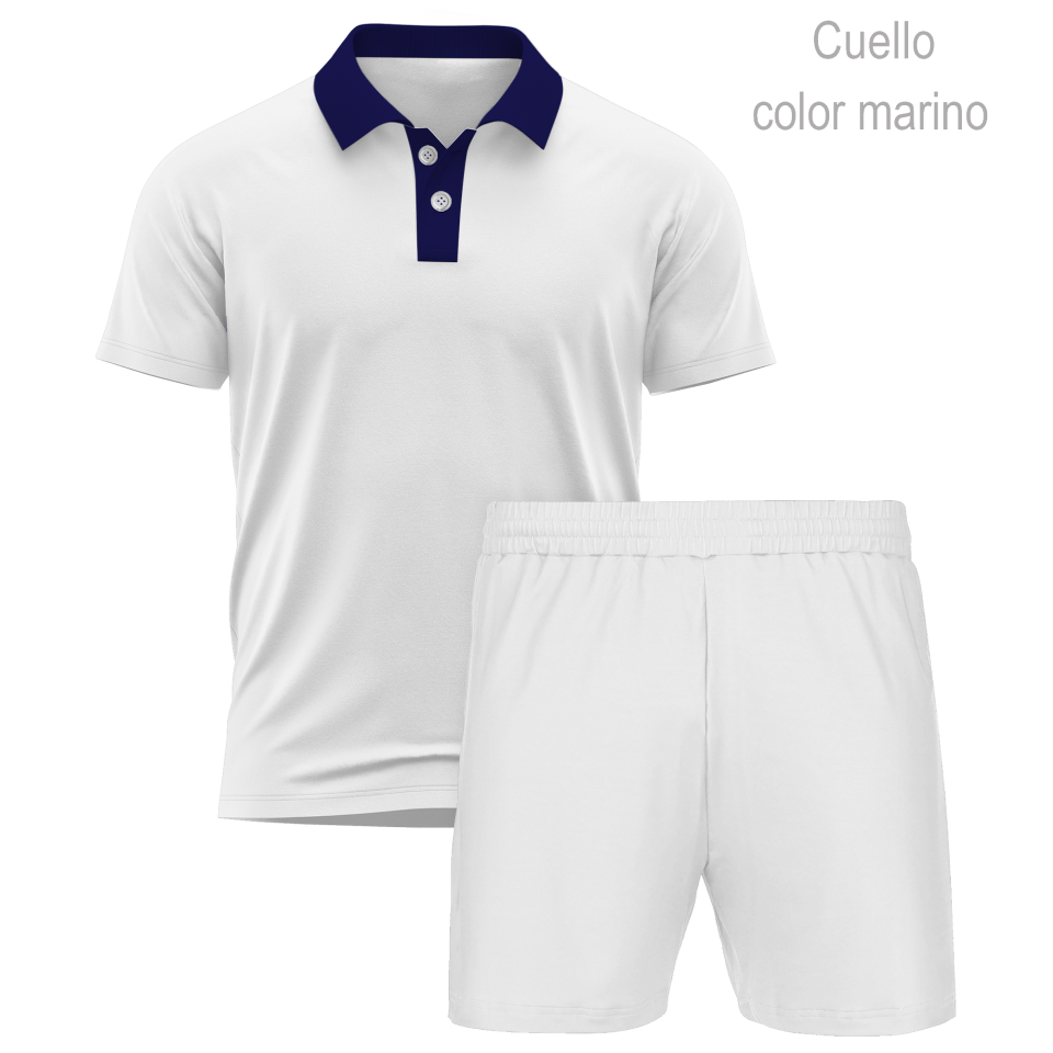 Conjunto petanca polo y pantalón corto 100% fullprint personalizado