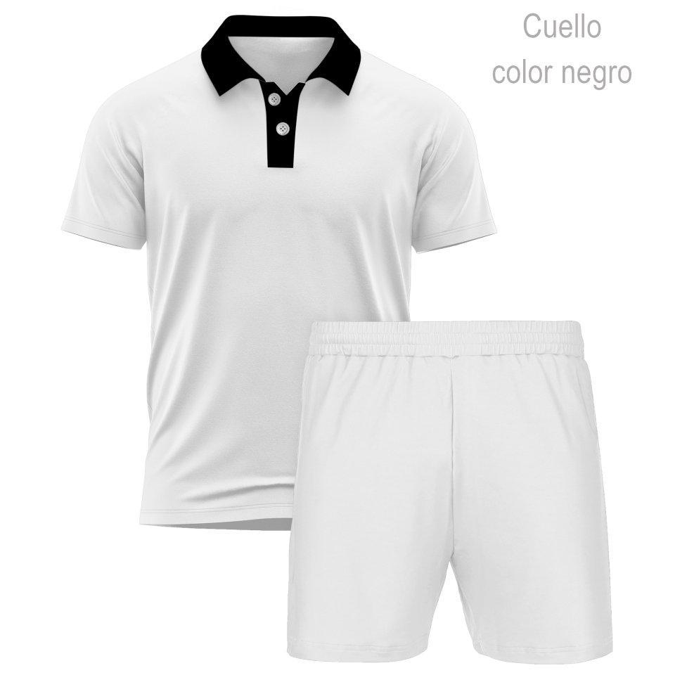 Conjunto petanca polo y pantalón corto 100% fullprint personalizado