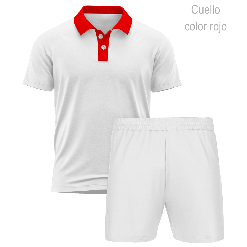 Conjunto petanca polo y pantalón corto 100% fullprint personalizado