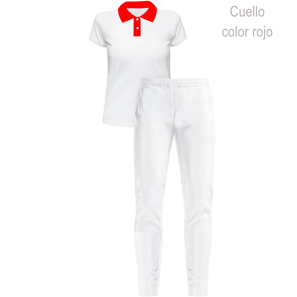 Conjunto petanca polo y pantalón largo de mujer 100% fullprint personalizado