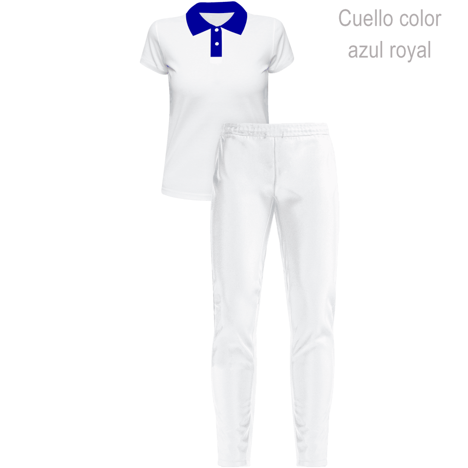 Conjunto petanca polo y pantalón largo de mujer 100% fullprint personalizado