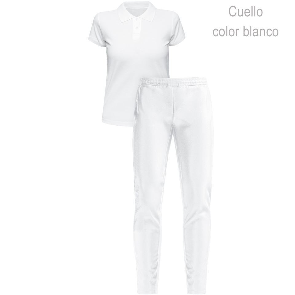 Conjunto petanca polo y pantalón largo de mujer 100% fullprint personalizado