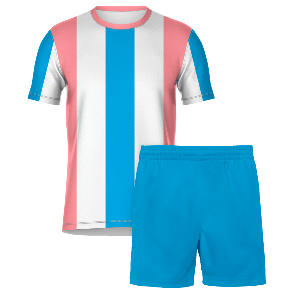 Conjunto fútbol sublimado Argentina personalizado