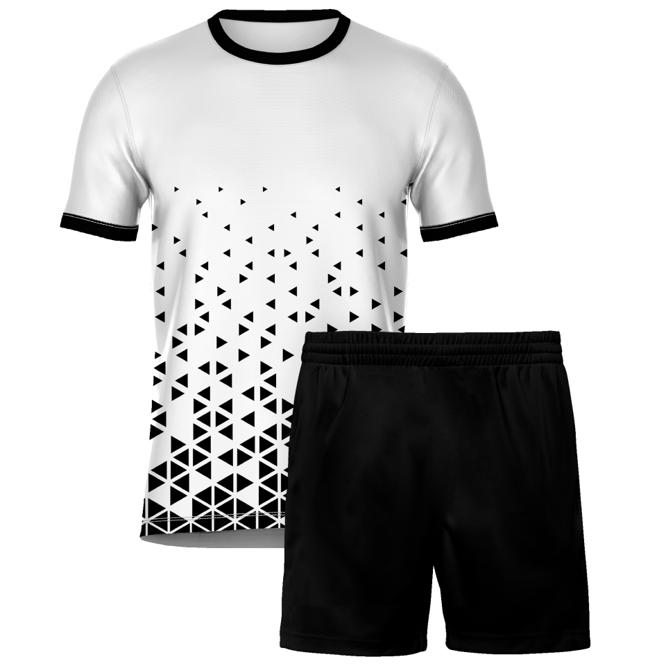 Conjunto fútbol sublimado Triángulos personalizado