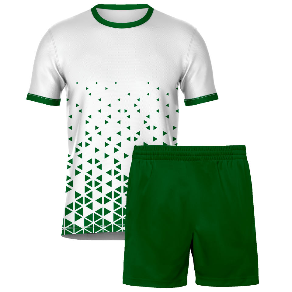 Conjunto fútbol sublimado Triángulos personalizado
