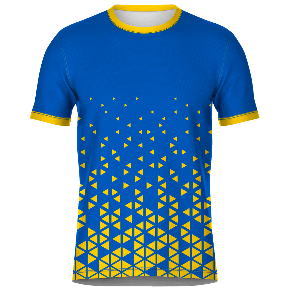 Conjunto fútbol sublimado Triángulos personalizado