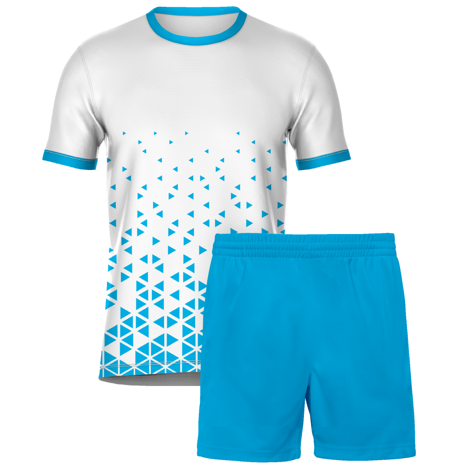Conjunto fútbol sublimado Triángulos personalizado