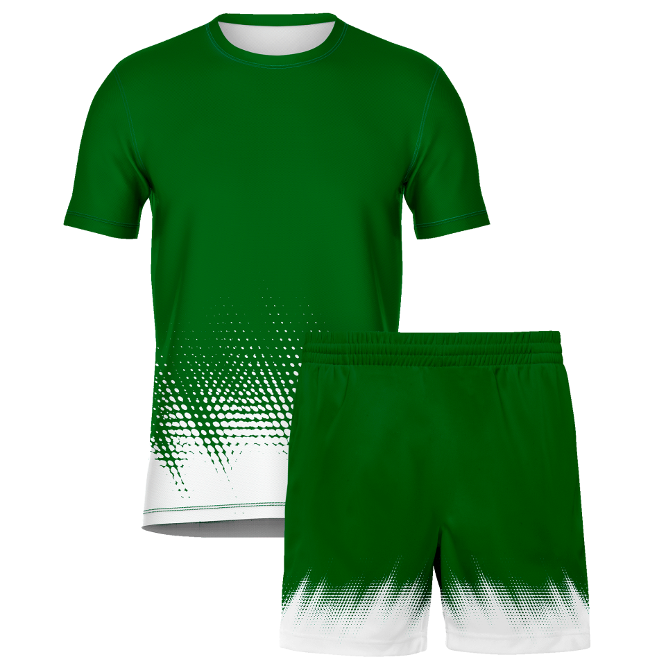 Conjunto fútbol sublimado Bits Fire personalizado