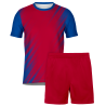 Conjunto fútbol sublimado Zig Zag personalizado