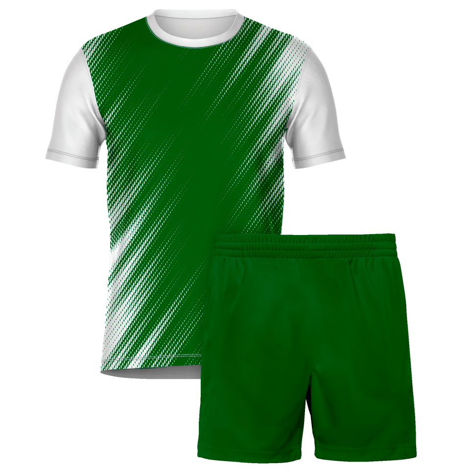 Conjunto fútbol sublimado Zig Zag personalizado