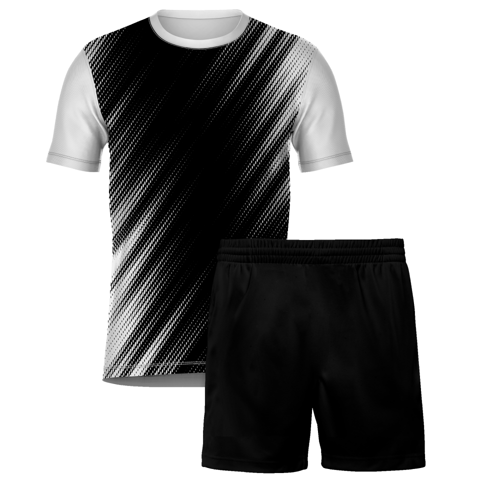 Conjunto fútbol sublimado Zig Zag personalizado