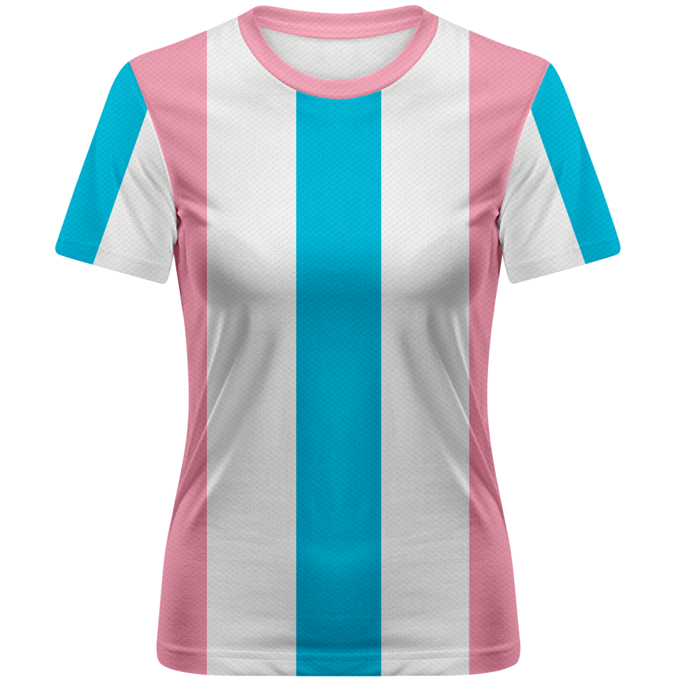 Conjunto fútbol de mujer sublimado Argentina personalizado