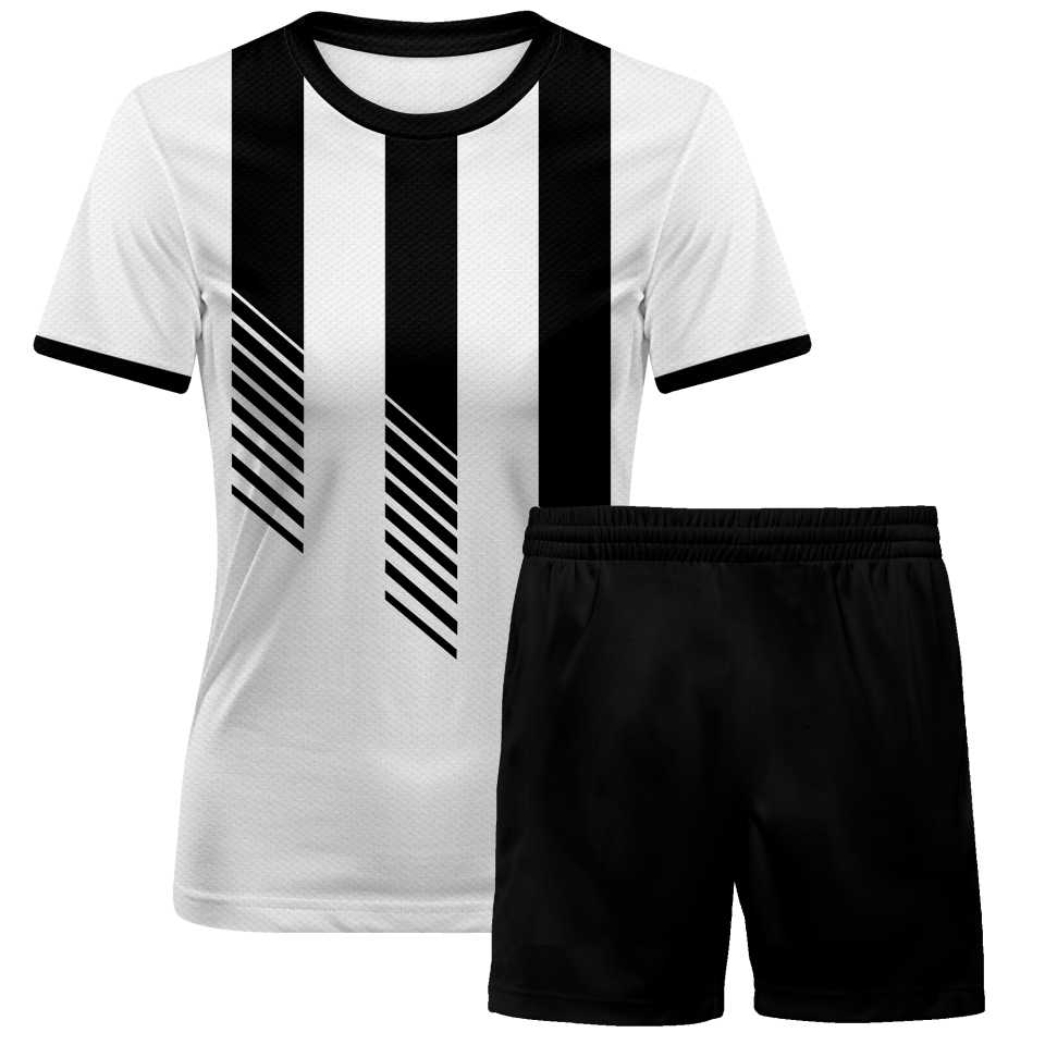 Conjunto fútbol de mujer sublimado Mil Rayas personalizado