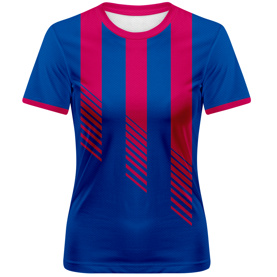 Conjunto fútbol de mujer sublimado Mil Rayas personalizado