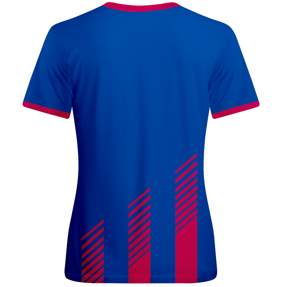 Conjunto fútbol de mujer sublimado Mil Rayas personalizado