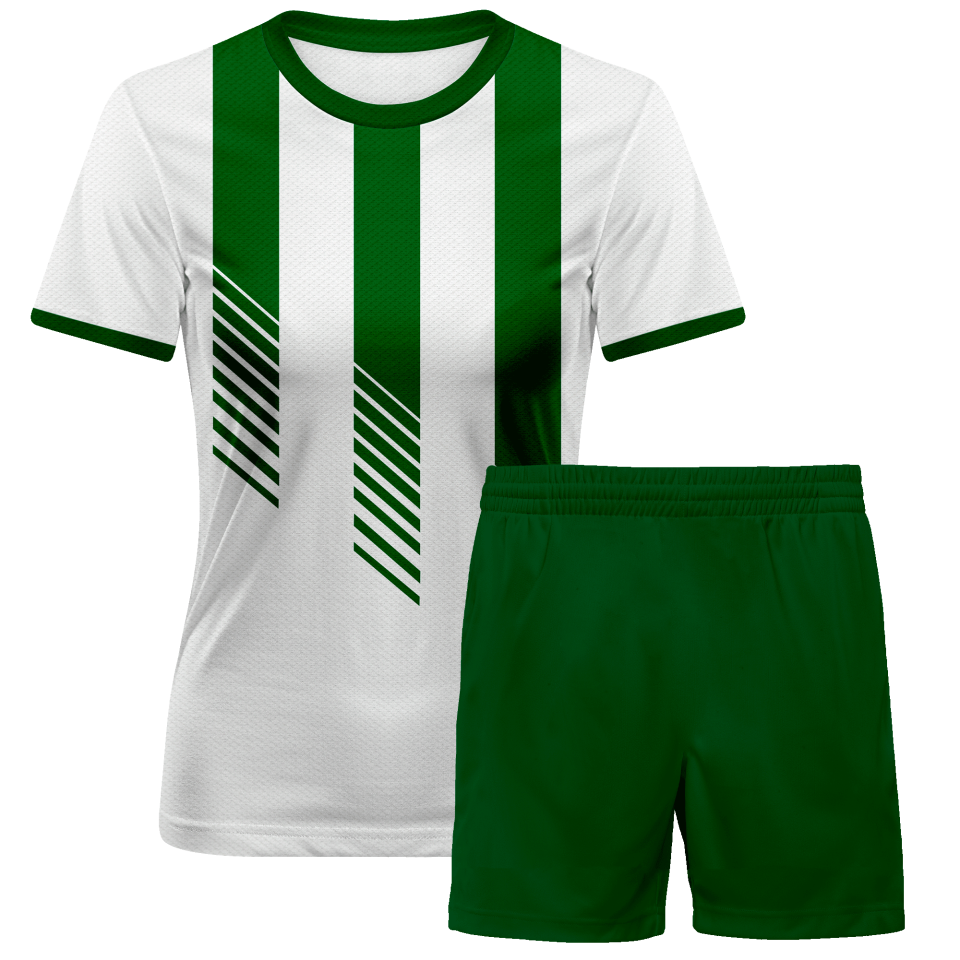 Conjunto fútbol de mujer sublimado Mil Rayas personalizado