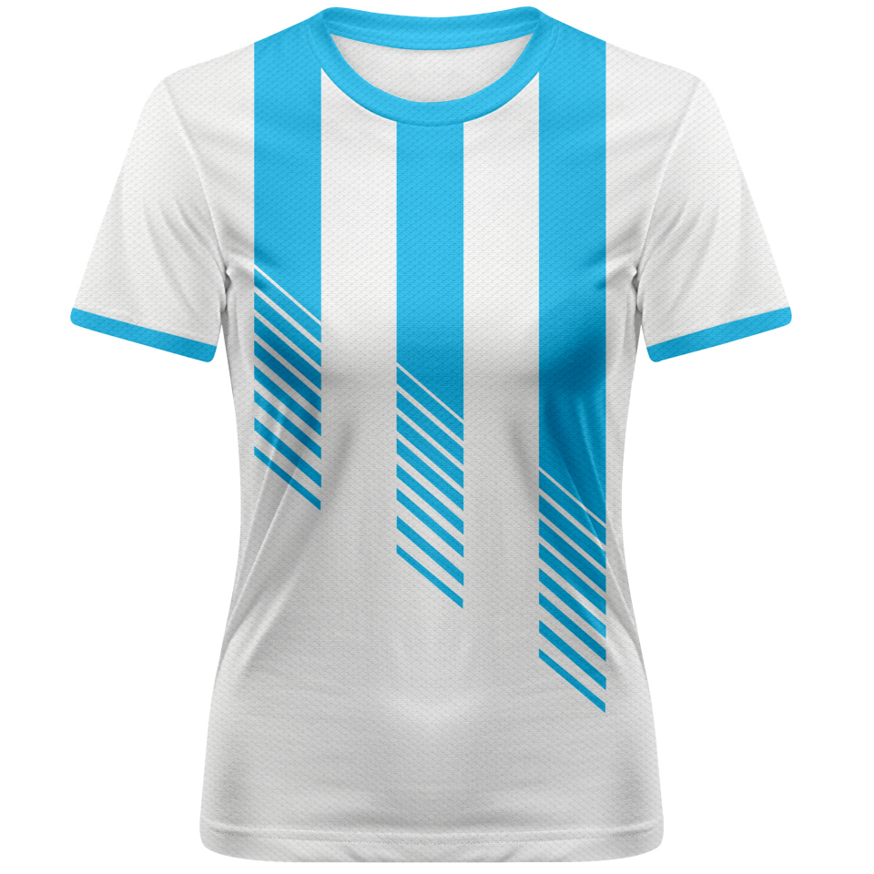 Conjunto fútbol de mujer sublimado Mil Rayas personalizado